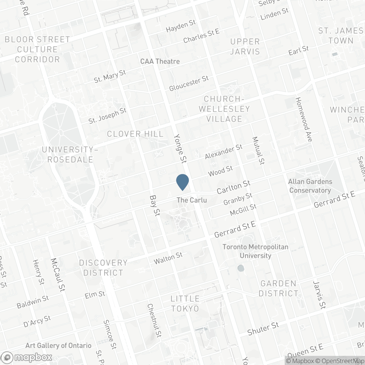 4511 - 7 GRENVILLE STREET, Toronto, Ontario M4Y 0E9